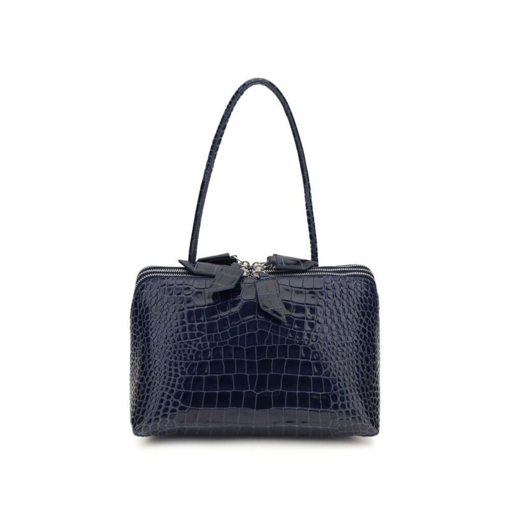 The Attico Women LโAltra Di Milano Crocodile-Effect Shoulder Bag